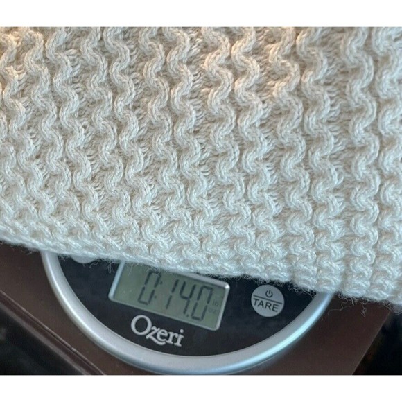 Madewell Ardmore Ruffle-Cuff Pullover Sweater Size Small Ivory Wool Blend‎ - Picture 13 of 13